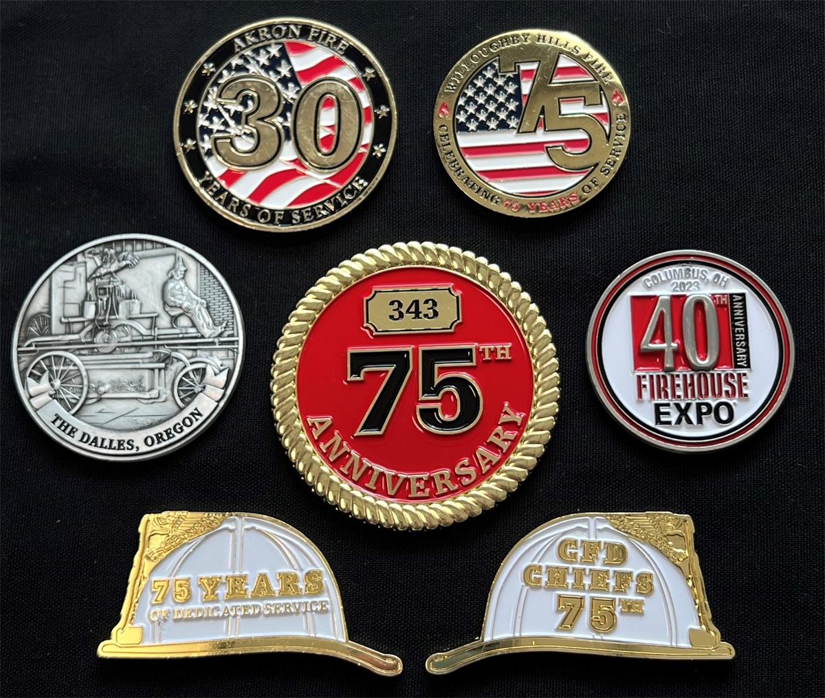 Custom challenge coins in any shape or size